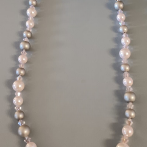 Acrylic Pearl Necklace