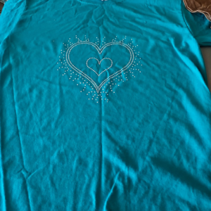 Heart Printed T- Shirt