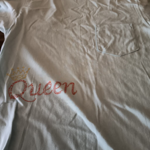 T Shirt Queen Printed